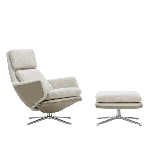 Grand Relax Lounge Chair and Ottoman / Fabric